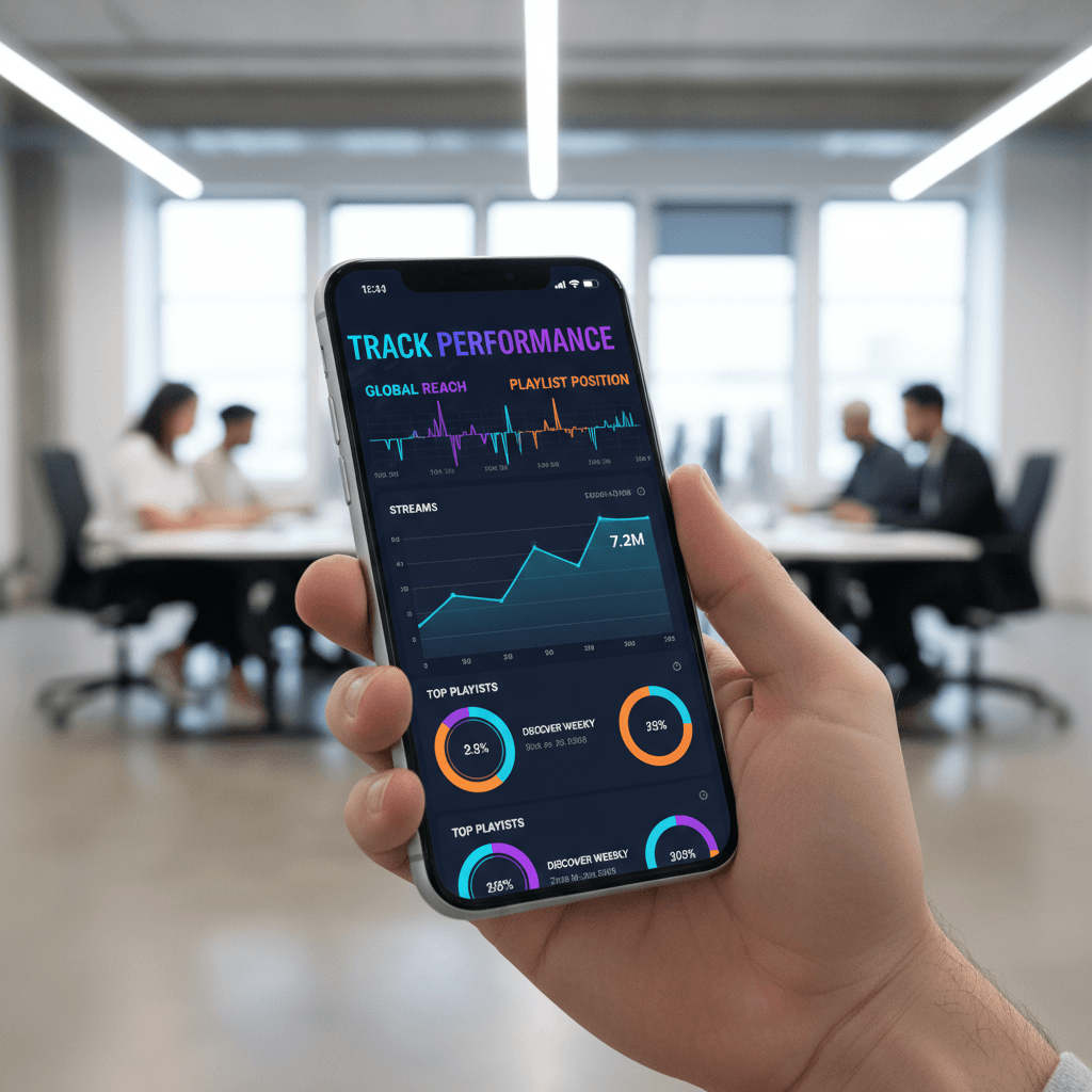 CreativeShield platform dashboard with earnings and fan engagement metrics